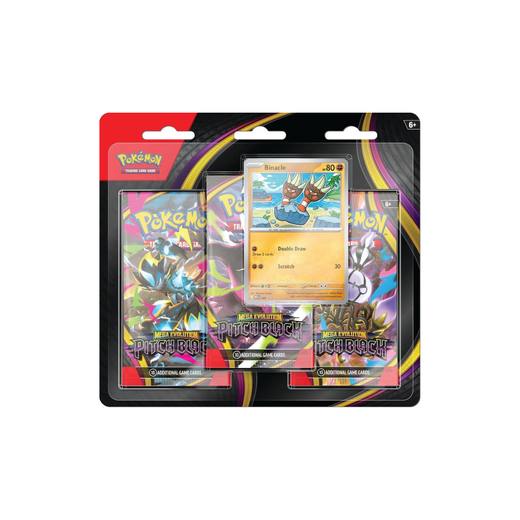 Pitch Black 3 Pack Blister [Binacle] - ME05: Pitch Black (ME05)