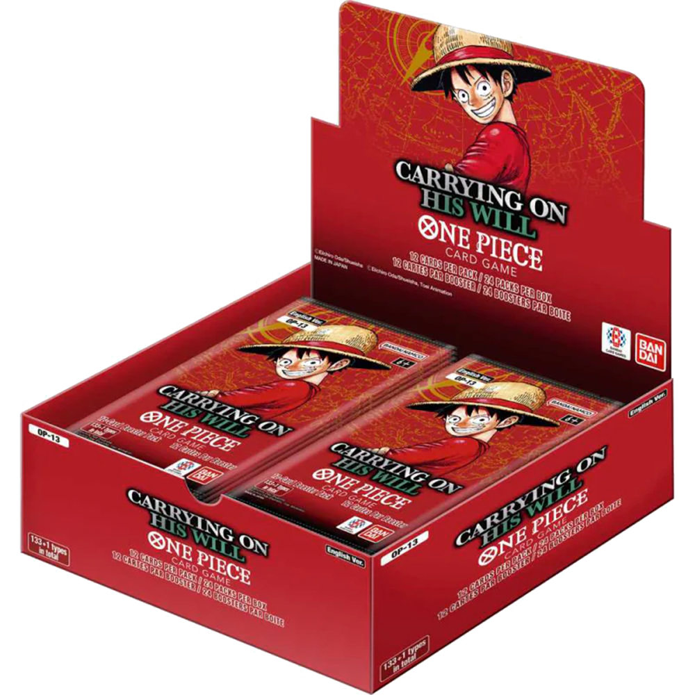 One Piece - Booster Box - Carrying on His Will (OP-13)